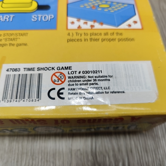 Time shock‎ board game family fun 100% Complete DY Toys - Picture 8 of 11